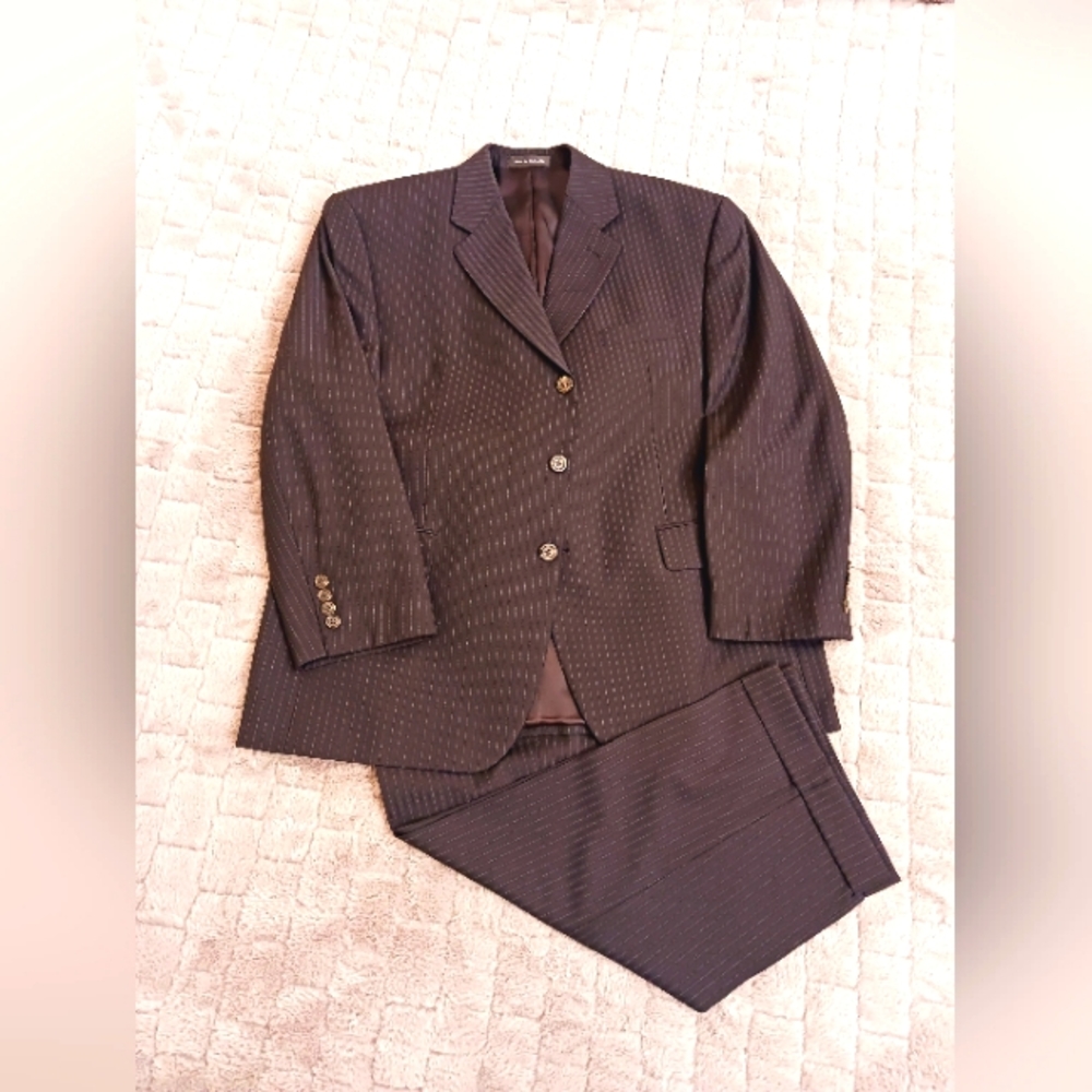 Roberto Villini S&K Men's Dress Suit 44S x 38S